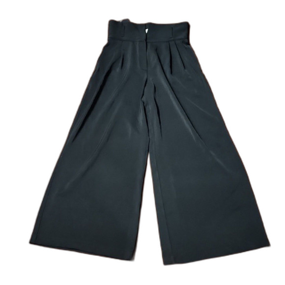 NWT Julia Allert Ultra High Rise Wide Leg Trousers, Black, Size XL, NO WAIT TIE - Picture 2 of 12